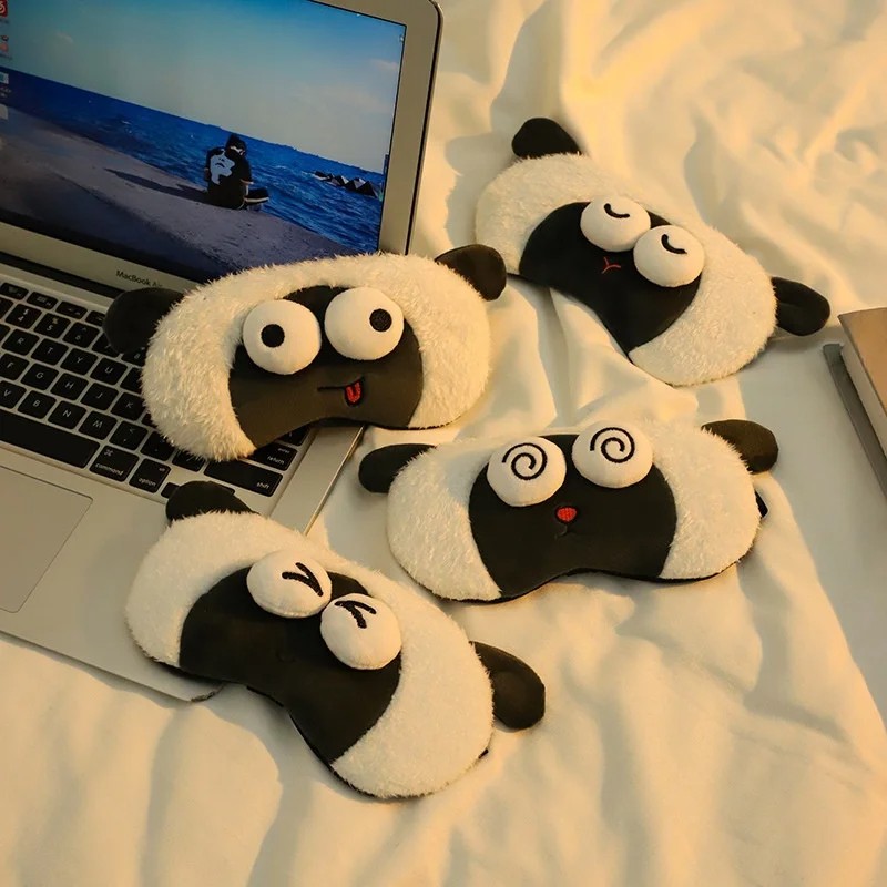 Kids Face Mask - Masker Mata Lucu Bentuk Domba Kartun